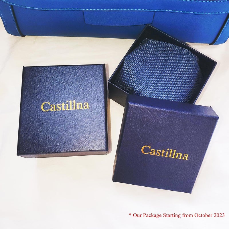 Castillna 14K Gold Plated Gold Bangle Bracelets for Women, Set of 7 Pieces, 7.8 Inches - Image 5